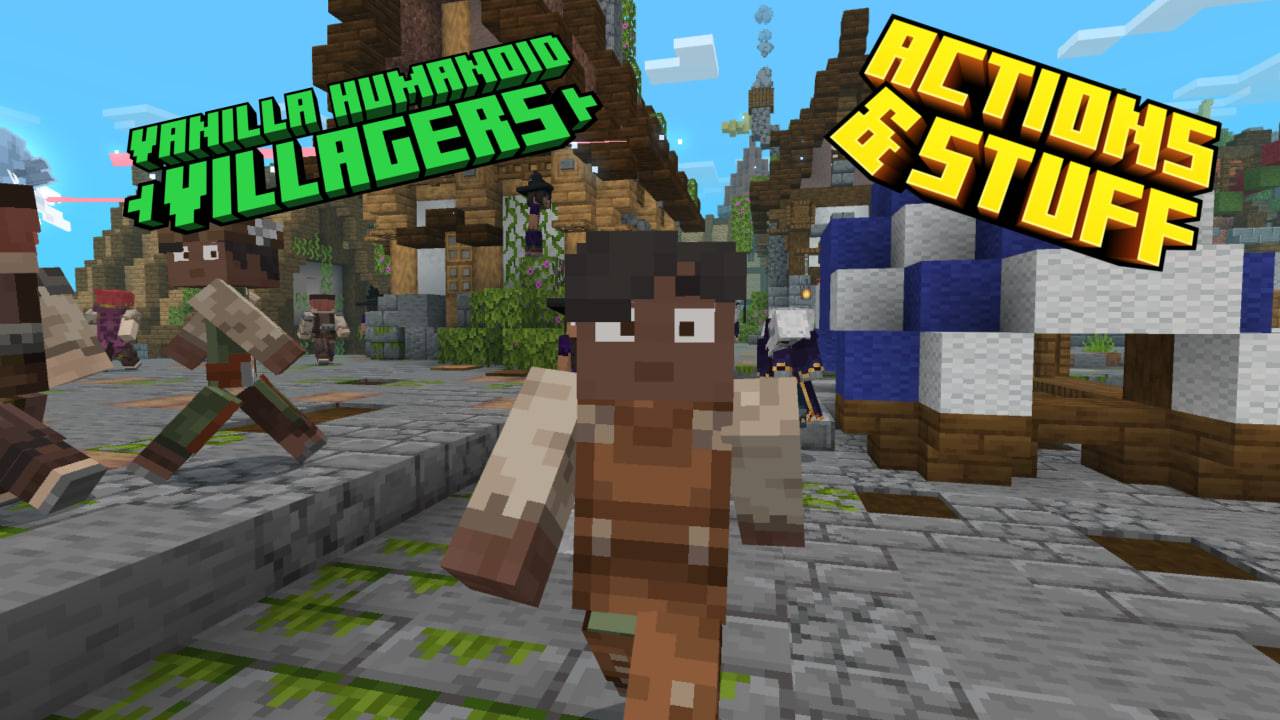 Vanilla Humanoid Villagers — screenshot 1