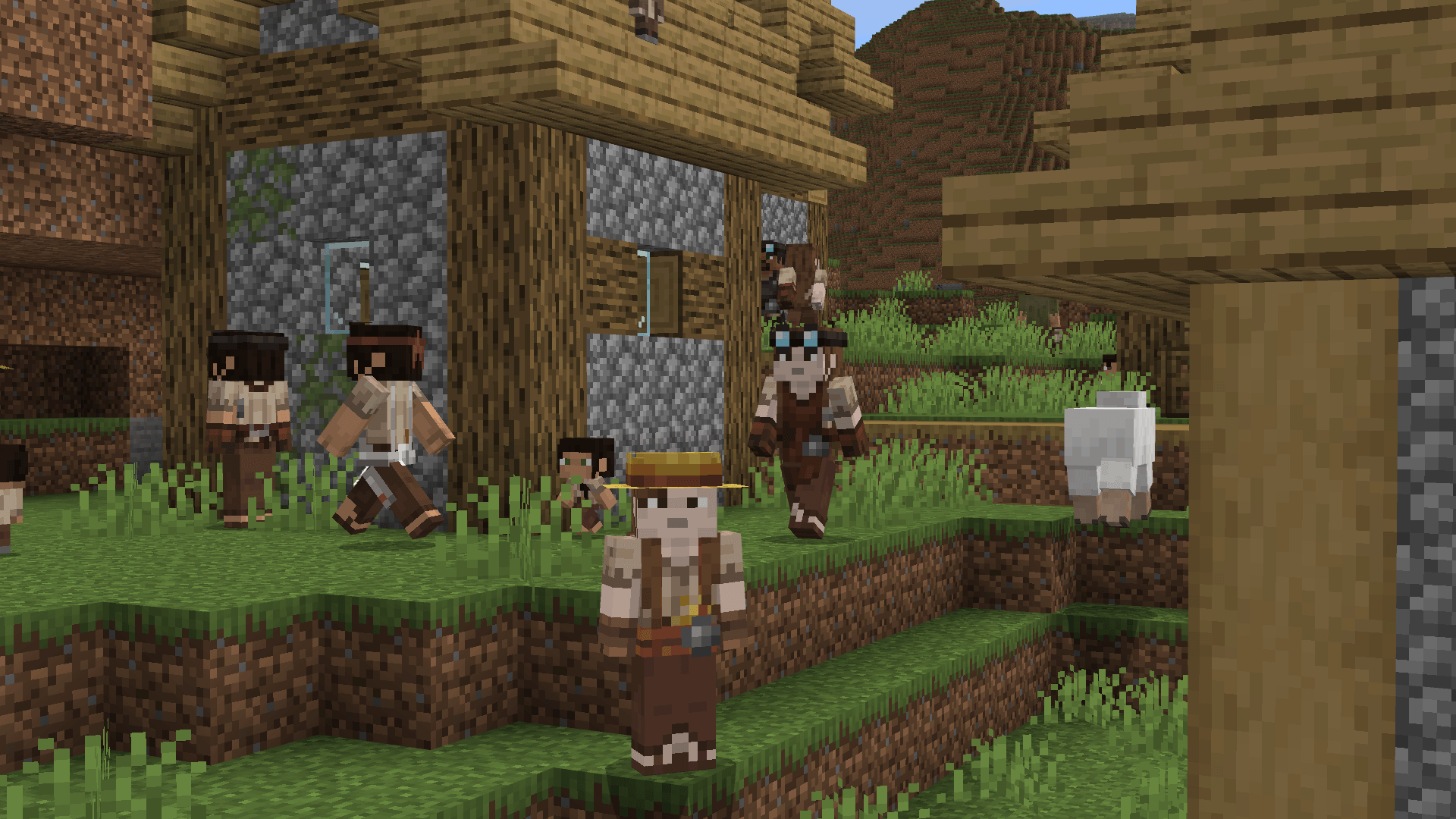 Vanilla Humanoid Villagers — screenshot 1