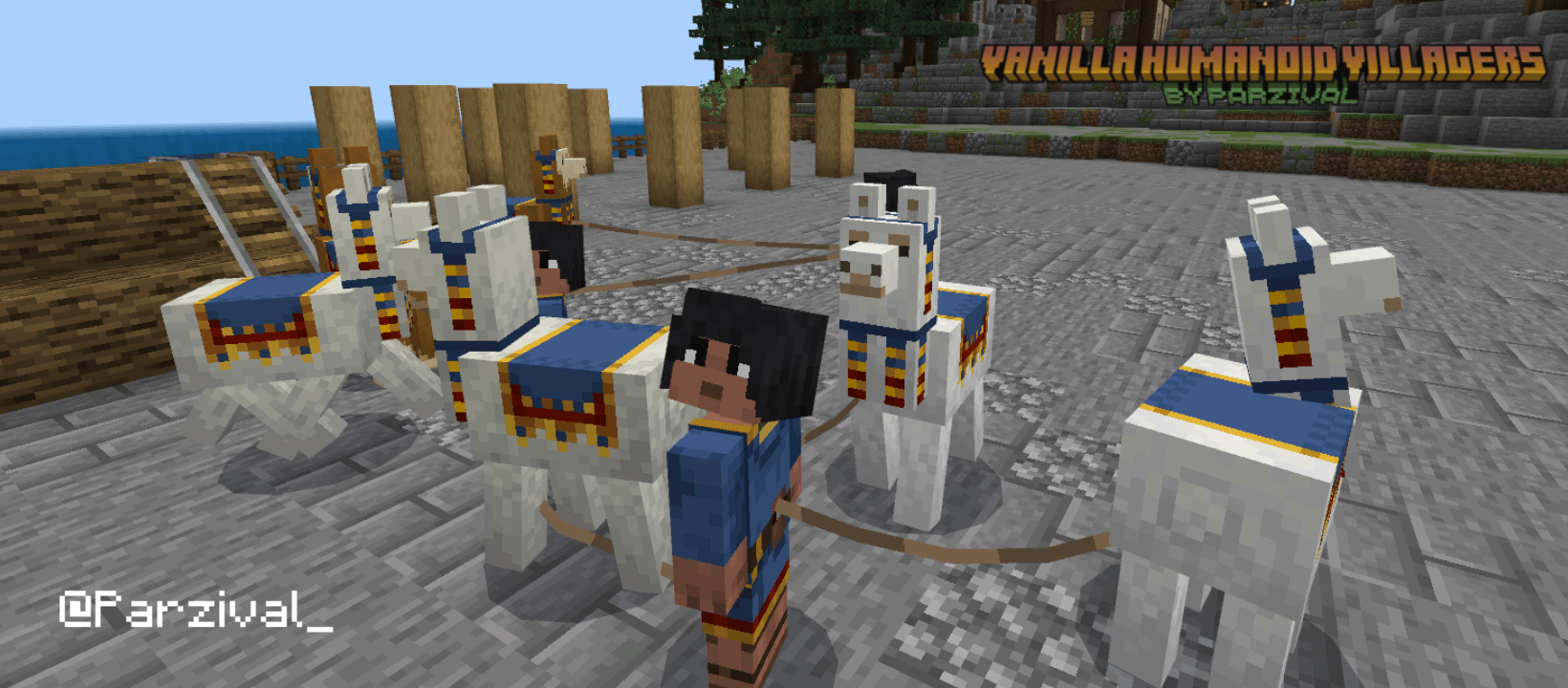 Vanilla Humanoid Villagers — screenshot 1