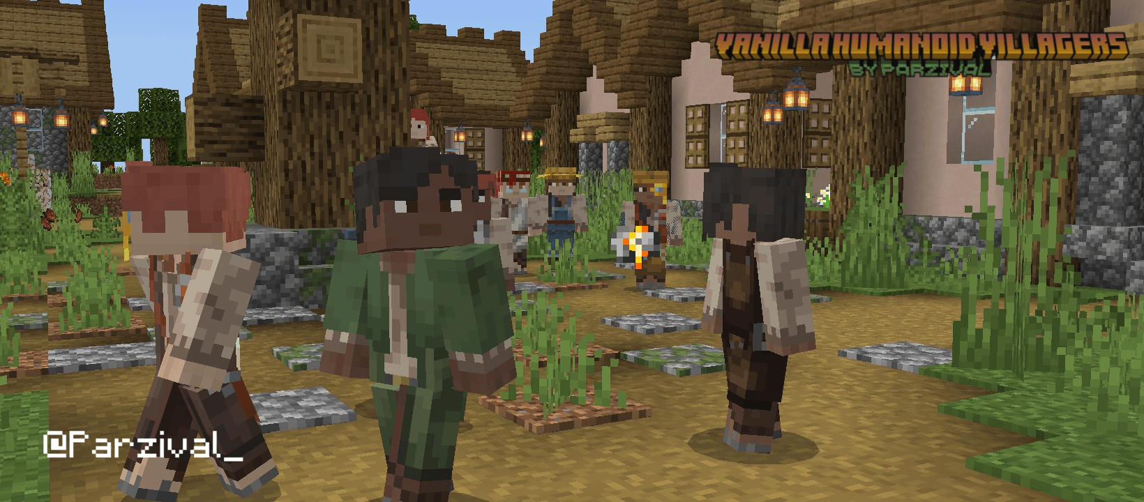 Vanilla Humanoid Villagers — screenshot 1