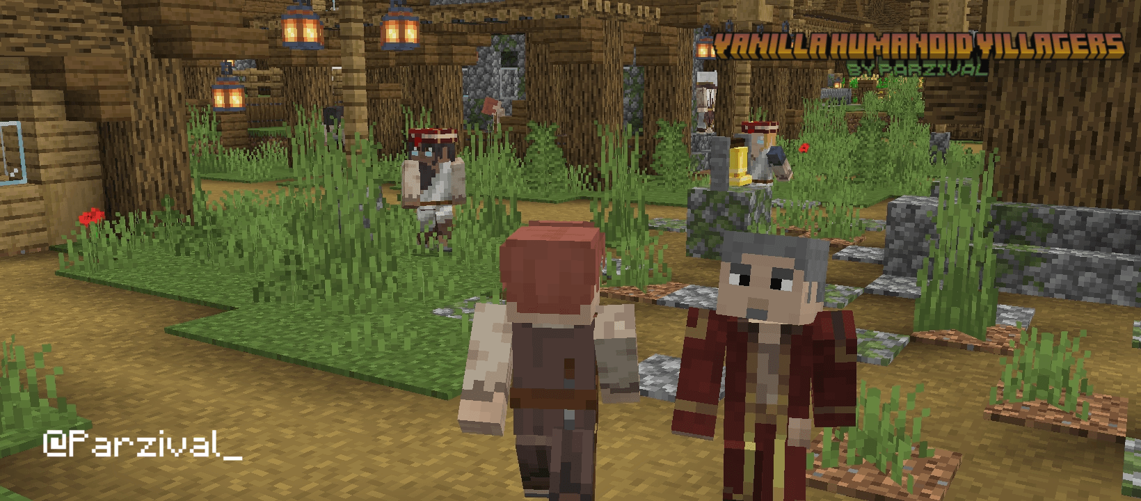 Vanilla Humanoid Villagers — screenshot 1