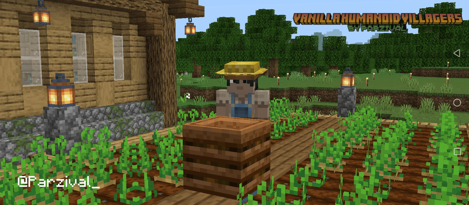 Vanilla Humanoid Villagers — screenshot 1