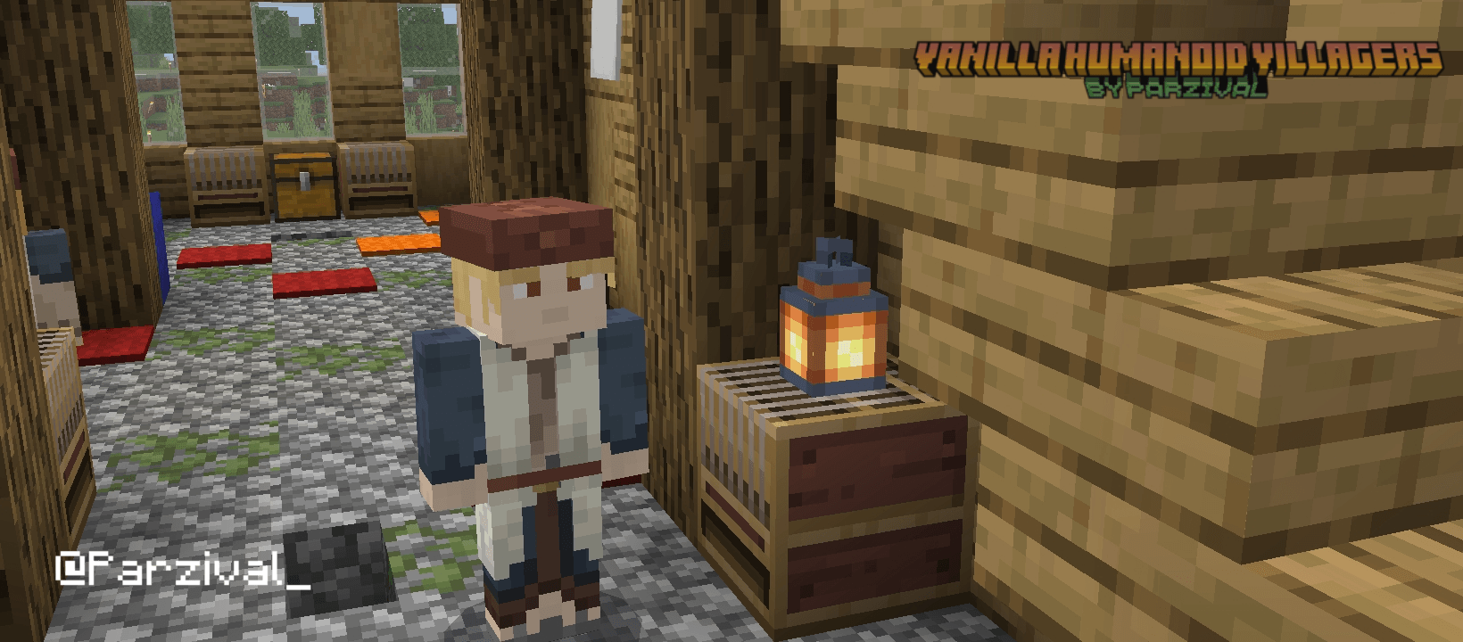 Vanilla Humanoid Villagers — screenshot 1
