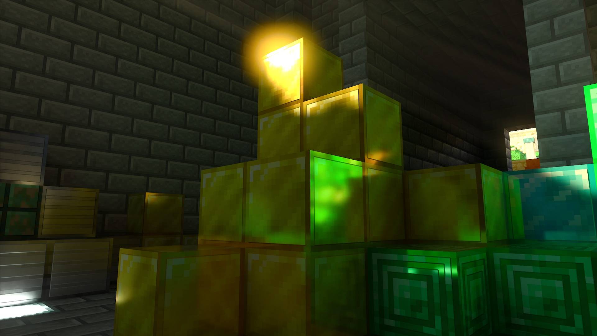 Ice King's Vault RTX Scene