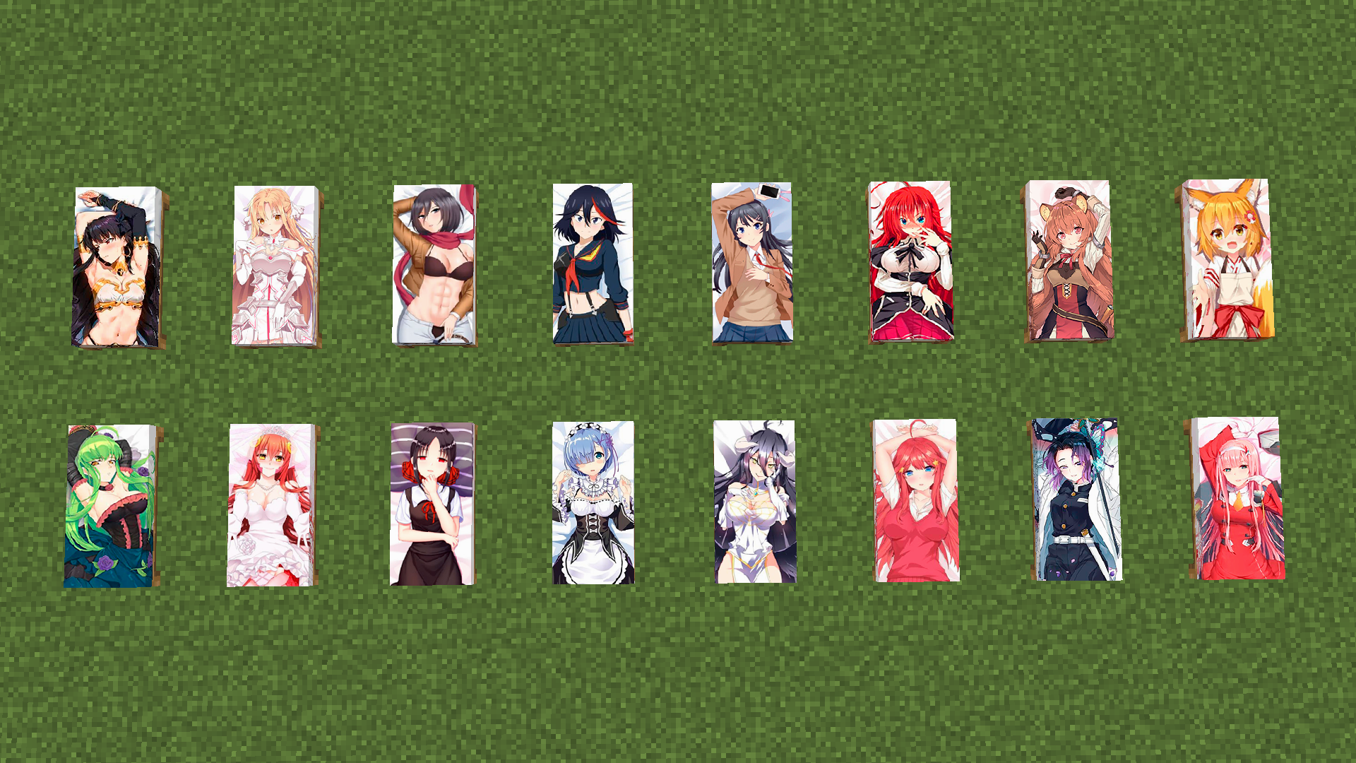 Overview of Waifu Anime Beds designs